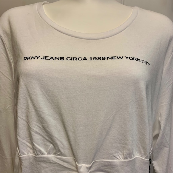 Calvin Klein Long Sleeve white top Size XL - Picture 2 of 6